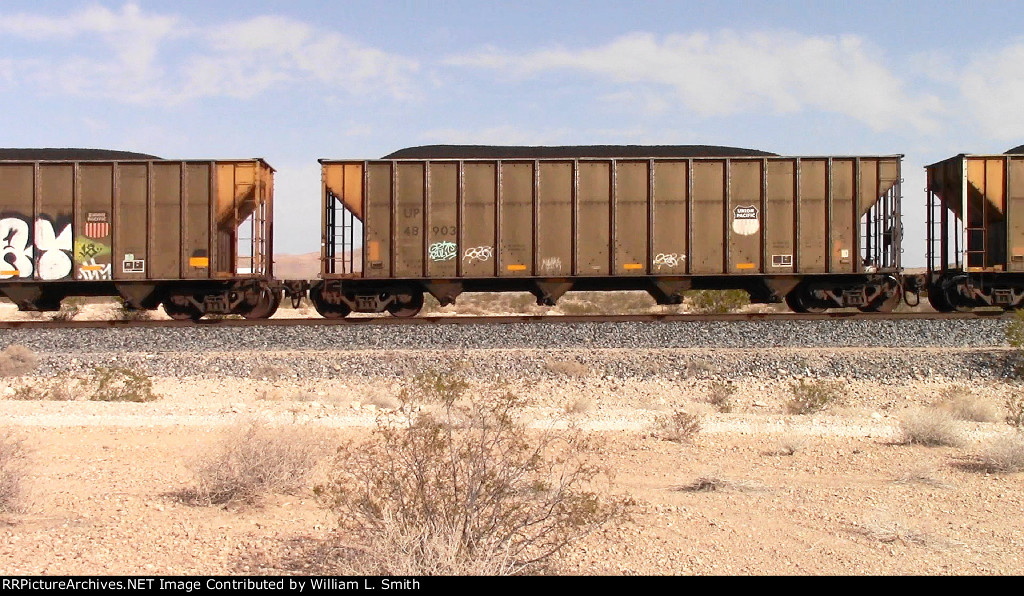 WB Unit Loaded Coal Frt at Erie NV W-Pshr -68